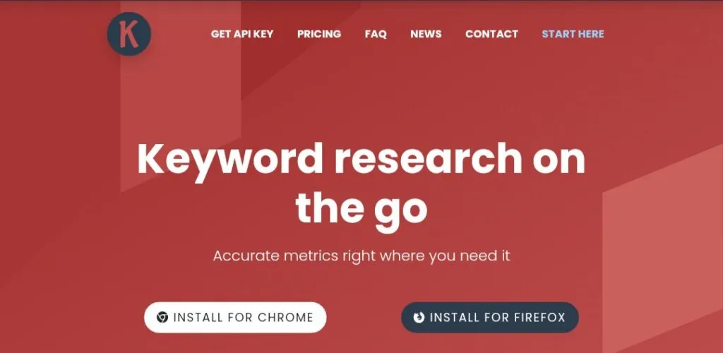 Keywords Everywhere - SEO keyword research tool