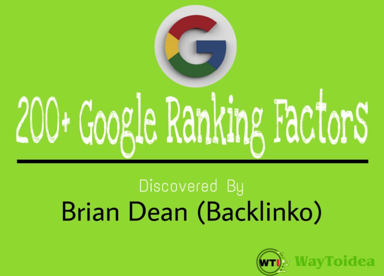 200+ Google Ranking Factors, Google ranking factors, ranking factors