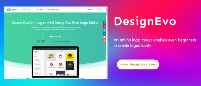 DesignEvo Review - Make Awesome logo for your blog